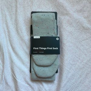 Lululemon First Things First Socks size M/L